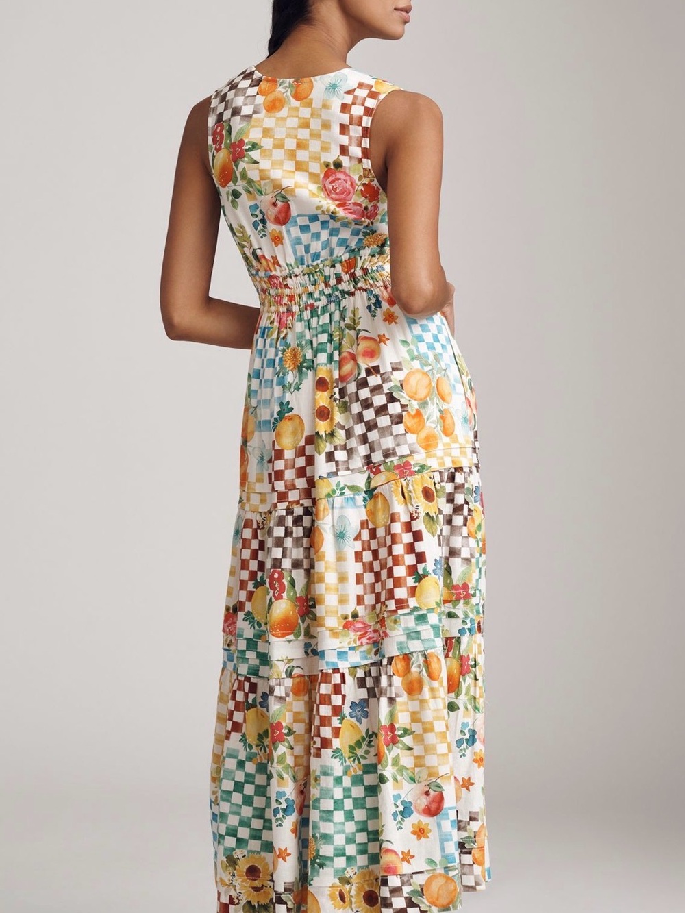 NWT Anthropologie Somerset Linen Sleeveless Maxi Dress - Picture 2 of 4